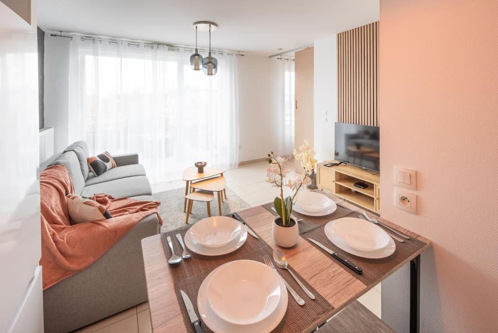 L'Excellence-8Min Aeroport-Terrasse-Parking Prive Apartman Lingolsheim Kültér fotó