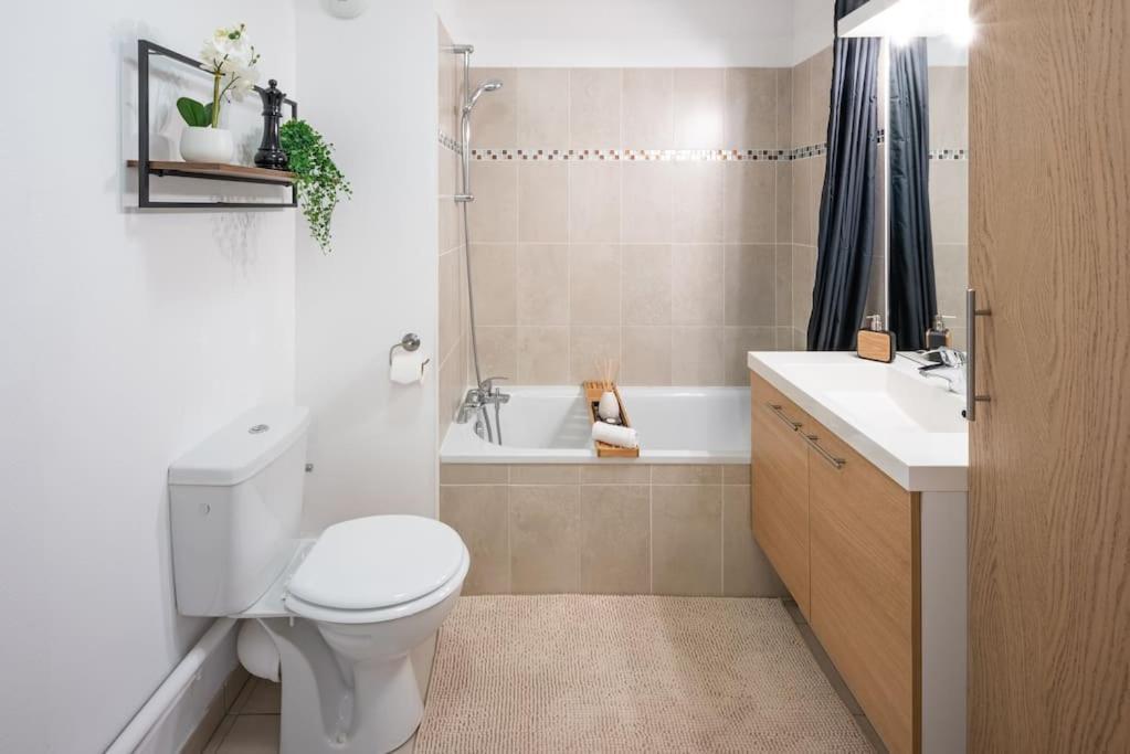 L'Excellence-8Min Aeroport-Terrasse-Parking Prive Apartman Lingolsheim Kültér fotó